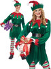 Christmas Elf Unisex 5-Piece Costume Set