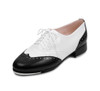 Bloch Ladies Charleston White & Black Classic Tap Shoe