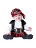 Captain Stinker Infant Pirate Romper w/ Bandana Hat