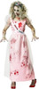 Zombie Prom Queen Adult Dress with Shash & Tiara