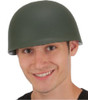 Army Helmet Military Hat Hard Textured Green Plastic