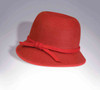 20's Flapper Hat Red