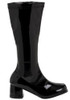 Dora Girl's Gogo Boots w/ 1.75" Heel - Black