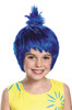 Joy Inside Out Blue Child Wig