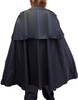 Dickens Cape Coat Black Adult 48" Long