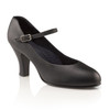 Capezio Theatrical Footlight Black Character Shoe 3" Heel