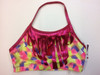 Motionwear Ladies Size Medium Fringe Front Halter Dance Top