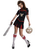 Jason Vorhees Cheerleader Style Ladies Outfit Licensed Friday the 13th Size Medium