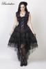 Ophelie Purple King Brocade Dress