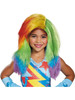 My Little Pony Girl's Rainbow Dash Licensed Movie Wig