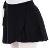 Eurotard Microfiber Plus Size 16-22 Wrap Skirt w/ Matching Ties
