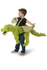 Green Ride in Dragon Kid's Costume