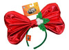 Giant Red Christmas Bow Headband
