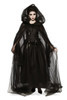 Hooded Adult Cape Black 