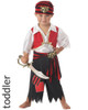 Ahoy Matey! Toddlers Pirate Costume