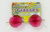Hippie Glasses with Pink Lense 