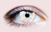 PRIMAL ® Plague - Blue and White Colored Contact Lenses
