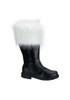 POLYURETHANE W/FAUX FUR
Shaft measures approximately 10" from arch
PAIR OF BOOTS