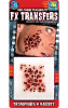 FX Transfers Latex Free Trpypophobe with Maggots Self Adhesive 