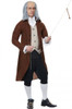 Benjamin Franklin/Colonial man adult costume 