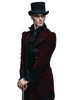 Vintage Gothic Swallow Tail Jacket Mens