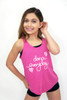 Dance everyday tank with hearts