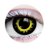 PRIMAL ® Storm - Black & Yellow Colored Contact Lenses