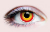 PRIMAL ® Sith - Red & Yellow Colored Contact Lenses