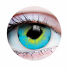 PRIMAL ® Strange - Green And Blue Colored Contact Lenses