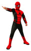 Marvels Spider-man Deluxe Red and Black Licensed Childs Costume