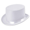 White Felt Coachman Hat