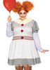 Leg Avenue Creepy Clown Ladies Plus Costume