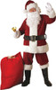 Crimson Regal Adult Santa Suit with Faux Fur