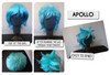 Apollo Deku Short Shaggy Wig Forest Green Mix