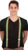 Mardi Gras Elastic Suspenders