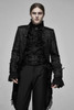 Black Rococo Gorgeous Lace Tuxedo Coat Mens