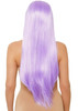 33" Long Straight Center Part Wig