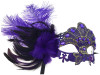 Venetian Mask with Feathers