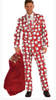 The Santa Suit Tux Adult Costume