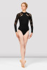 Bloch Ladies Kahlo Long Sleeve Mesh Back Leotard