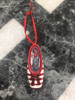 Capezio Holiday Shoe Ornament Striped Pointe Shoe