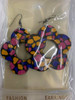 Multicolor Flower Shaped Earrings