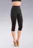 Wide Mid  Waist Capri Leggings