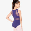 So Danca Eva Childs Tank Leotard with Mesh Inserts