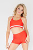 The Forever Top- Flames Scarlet Top