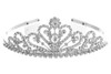 Jewelry Tiara Crystal/Silver 60202