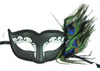 Black Mask w/Feather