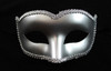 Plastic Silver Eye Mask