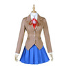 DDLC! Doki Doki Literature Club Monika Uniform Outfit Cosplay Costumes