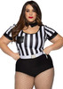 Plus No Rules Referee Sexy Sports Costume